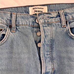 Reformation Women's Blue Jeans